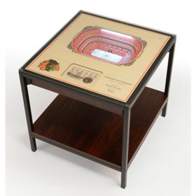 YouTheFan NHL 25-Layer Stadium View Lighted End Table