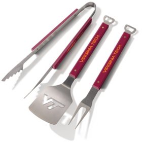 YouTheFan Virginia Tech Hokies 3pc. Grill Set