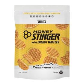 Honey Stinger Mini Waffles, Vanilla 5.3 oz.