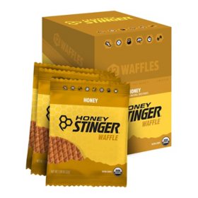 Honey Stinger Organic Energy Waffle Box Pack, Honey (12 ct.)