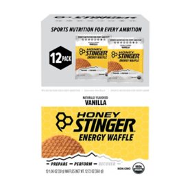 Honey Stinger Vanilla Waffle Organic Healthy Snack (12ct.)