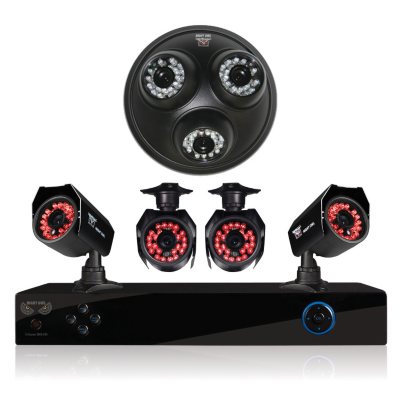 Night owl 8 channel best sale 4 camera security system