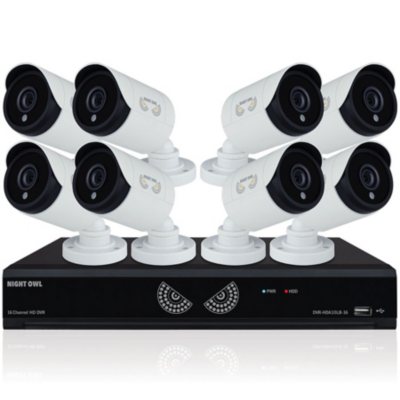 Night Owl 16 Channel HD 1080p Analog Video Security System with 1 TB ...