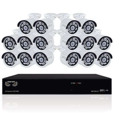 Night Owl 32 Channel 4MP NVR Security System with 3 TB HDD, 16 4MP Wired IP  Cameras, and 120' Night Vision - Sam's Club