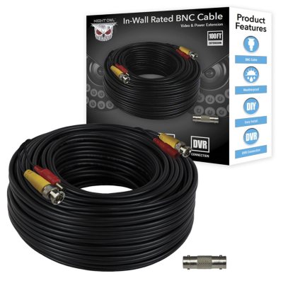 Night owl security camera best sale extension cable