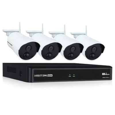 Night Owl 4 Channel 1080p Wireless Smart Security NVR with 4 x 1080p  Infrared IP Cameras and 1 TB HDD - Sam's Club