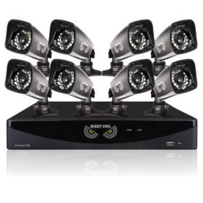 Night Owl 16 Channel 960H HDMI Security System with 1TB HDD & 8  Indoor/Outdoor 700TVL Bullet Cameras with 75' Night Vision - Sam's Club