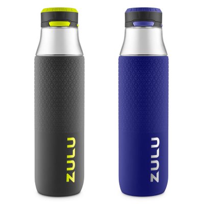 2 Pack Assorted Colors Zulu 32 oz Studio Chug Tritan Water Bottles 