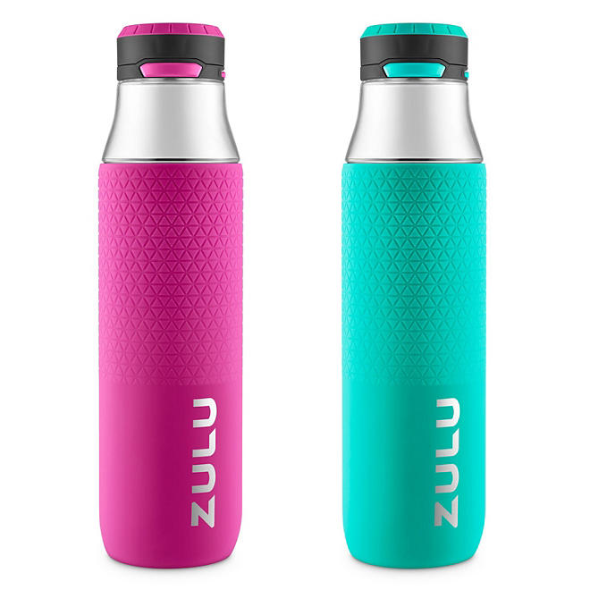 Zulu 32 oz. Studio Tritan Water Bottle, 2-Pack (Assorted Colors)