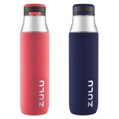 Zulu 32 oz. Studio Chug Tritan Water Bottles, 2 Pack (Assorted Colors)