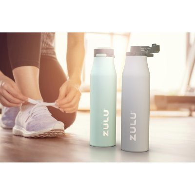 Zulu 26 Oz Stainless Insulated Water Bottle 2 Pack Assorted
