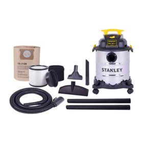 Stanley SL18117P 8 Gallon 5 HP Portable Poly Wet/Dry Vacuum Cleaner
