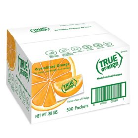 TRUE orange Flavor Packets  (500 ct.)