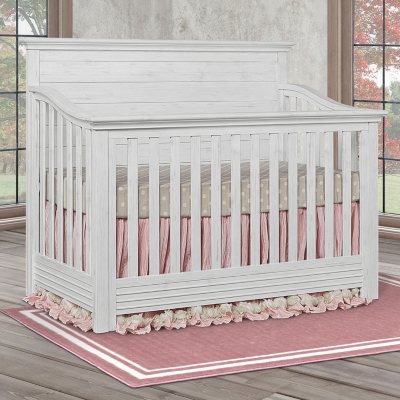 Evolur Waverly 5 in 1 Convertible Crib White Sam s Club