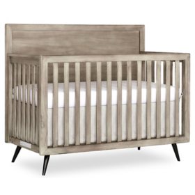 Evolur Stilnovo Mid-Century 4-in-1 Convertible Crib (Choose Your Color)