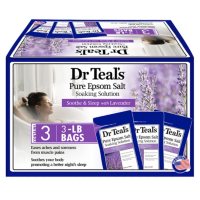 Dr. Teal's Pure Epsom Salt Soothe and Sleep Lavender Soaking Solution (3 lbs., 3 pk.)