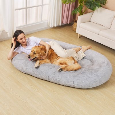 Fond Found Large Cozy Plush Pet Bed for Humans 68