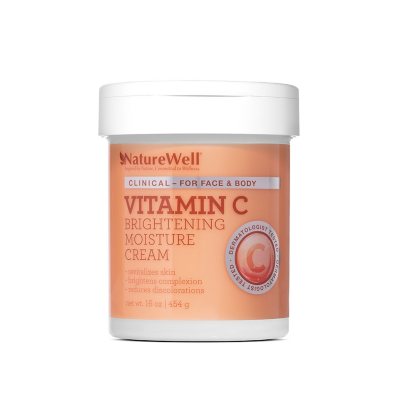 NatureWell Clinical Vitamin C Brightening Moisture Cream (16 oz.) - Sam's  Club