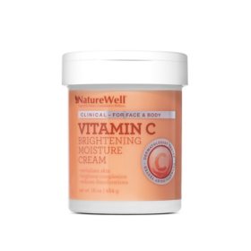 NatureWell Clinical Vitamin C Brightening Moisture Cream, 16 oz.