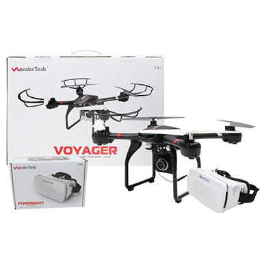 WonderTech Voyager W400R and Foresight Headset Drone Bundle