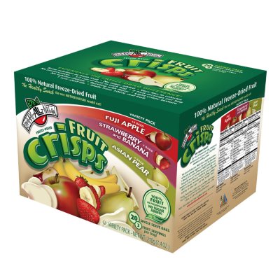 Brothers All Natural Fruit Crisps 42 Oz Bags 20 Ct Sam S Club