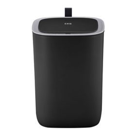 EKO Morandi Motion Sensor Trash Can, Matte Black (3.17Gal, 12L)