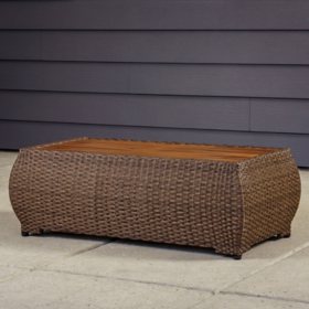 Bayberry Coffee Table with Acacia Wood Top