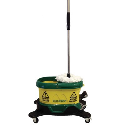 Bissell Commercial CycloMop CM500D-GRN Spin Mop with Dolly