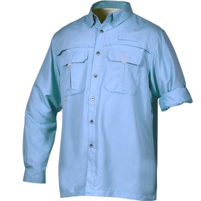 Men's Long Sleeve Vented River Shirt by Habit (Assorted Colors