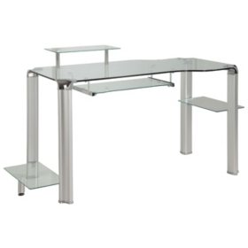 Innovex Fusion Glass Desk Sam S Club