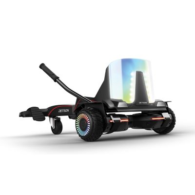 Jetson Force Light Up Extreme Terrain Hoverboard and Go Kart Combo