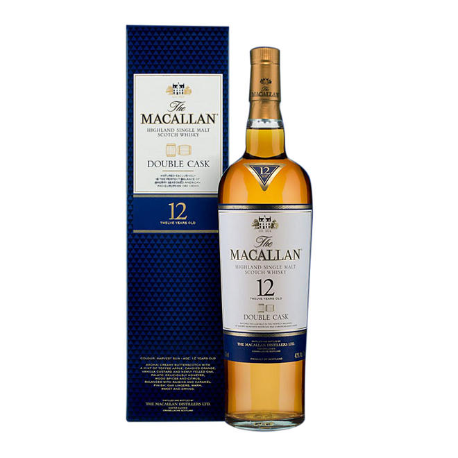 The Macallan Double Cask 12 Year Old Whisky 750 ml