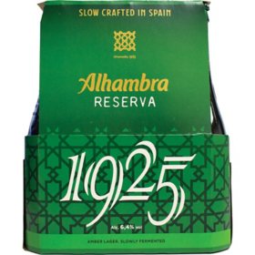 Alhambra Reserva 1925 Pilsner Lager Beer, 11.2 fl. oz. bottle, 6 pk.