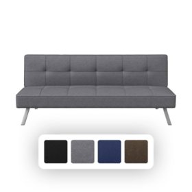 Serta Crestview Convertible Sofa in Premium Fabric, Assorted Colors
