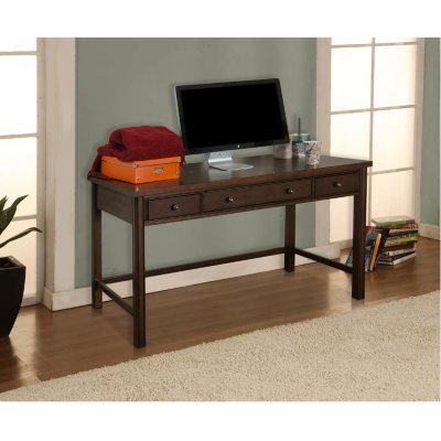 Templeton Writing Desk Dark Walnut Sam S Club