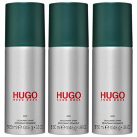 Hugo by Hugo Boss for Men 3 pack Deodorant Body Spray (3.6 oz. 3 pk.)