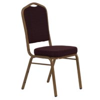 Flash Furniture Fabric Crown Back Banquet Chair Burgundy (40 pack)
