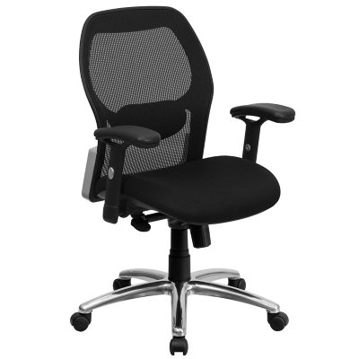 Mesh Office Chair With A Black Mesh Seat Sam S Club