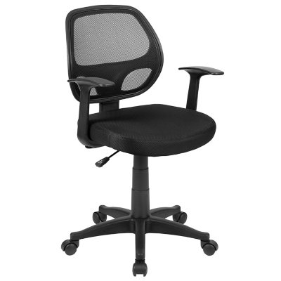 Serta Mid-Back Office Chair With Mesh Accents And Memory Foam, Black -  Sam's Club