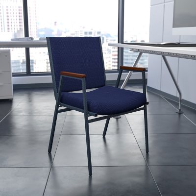Hercules Fabric Padded Chair With Arms Navy Sam S Club