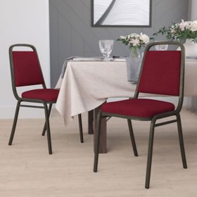 Flash Furniture Hercules Series Fabric Banquet Chair Burgundy