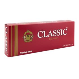 Classic Red 100's Soft Pack 20 ct., 10 pk.