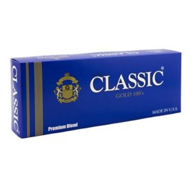 Classic Gold 100s Soft Pack 20 ct., 10 pk.
