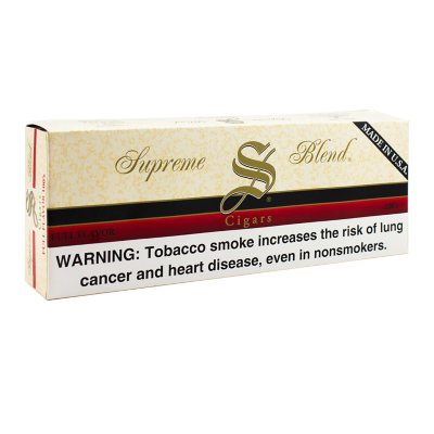 Supreme Blend Cigars Full Flavor 100&rsquo;s 20 ct., 10 pk. - Sam&rsquo;s Club