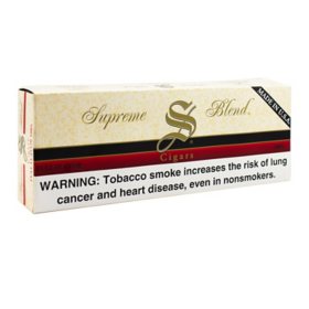 Supreme Blend Cigars Full Flavor 100's 20 ct., 10 pk.