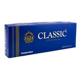 Classic Gold 100's Box 20 ct., 10 pk.