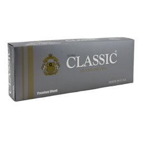 Classic Silver 100's Box 20 ct., 10 pk.