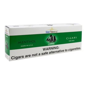 Clipper Cigars Menthol 100s Box (20 ct., 10 pk.)