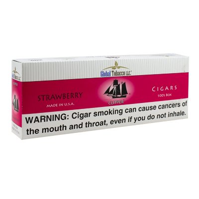 Clipper Cigars Strawberry 100s Box 20 Ct., 10 Pk. - Sam's Club