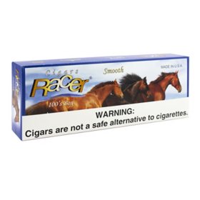 Racer Mild Cigars Box 100s 200 ct. 